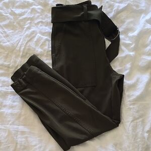 Banana Republic Dark Olive Green Cargo Pants Sz 0